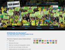 Tablet Screenshot of clap-banner.com